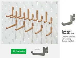 Customizable Skadis Hook