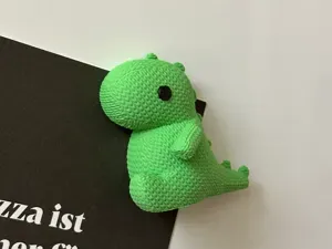 Knitted Dino Fridge Magnet