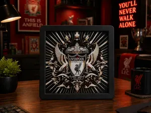 Liverpool badge display print