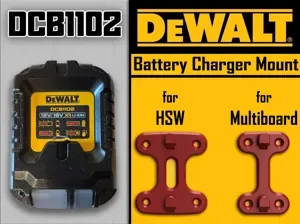 DeWALT DCB1102 Battery Charger Mount for MB & HSW
