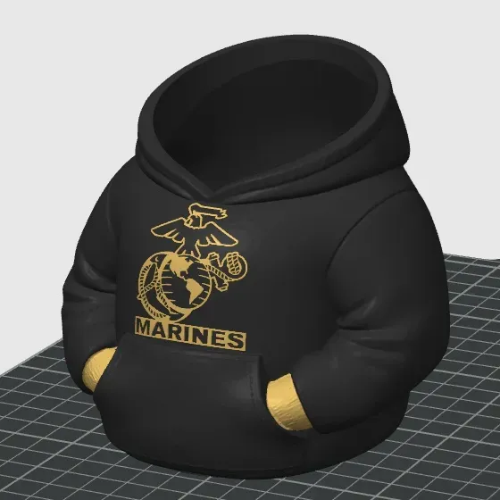 MARINES FOOBALL SET - PEN HOLDER AND CAN COOLER — Фото 7 из 7
