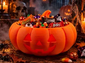 Halloween Kürbis Süßigkeitenschale | Candy Bowl