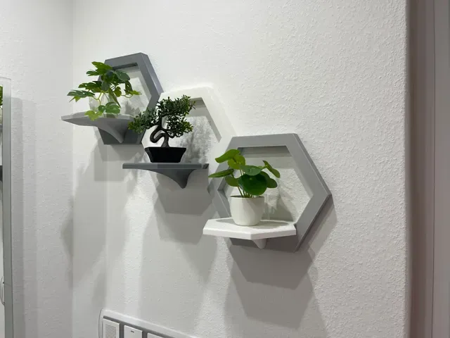 Modular Hexagonal Shelf — Фото 4 из 6