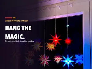 Herrnhut Star Window Hanger | 16-24 mm