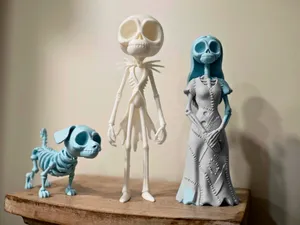 Chill Skeleton - Christmas Nightmare - Jack - Zero