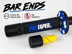 22mm Handlebar Bar End / Grip Protector - 17mm ID