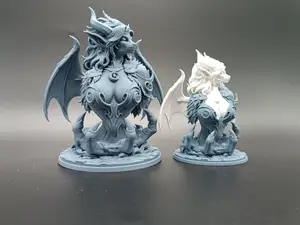 Fantasy Dragonborn Bust - P2S AMS and non-AMS