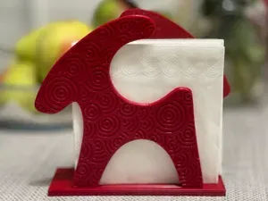 2027 Fire Goat Napkin Holder – Lunar New Year