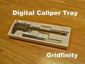 Gridfinity Caliper Tray - Mitutoyo