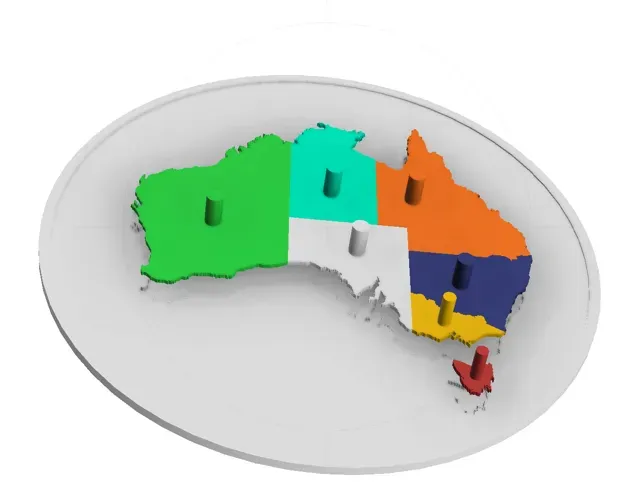 Learning Aid: Australia Map Learning Puzzle! — Фото 2 из 2