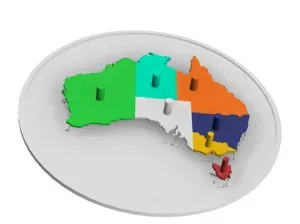 Learning Aid: Australia Map Learning Puzzle!