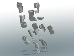 Karlz Revision 2.0 Unitree G1 Articulated arm! :)