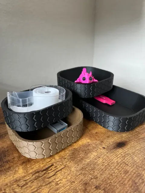 Stackable Hex Tray Set — Image 5 of 8