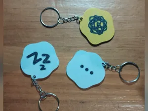 Tomodachi Life Keychains