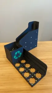 P1S X1C Poop Chute with Gridfinity Base and "Loo"