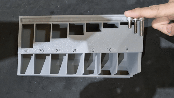 Bolt/Screw Length Sorter