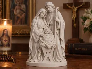 Holy Family Nativity – Statue STL