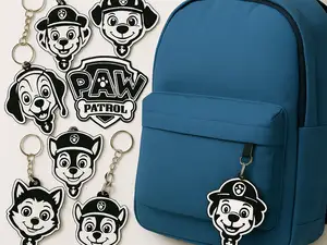 PAW PATROL KEYCHAINS COLLECTION