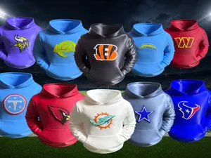 Football Hoodie Pen Desk Organizers 