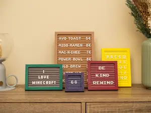 Modular Letterboard System, Multiple Sizes & Fonts