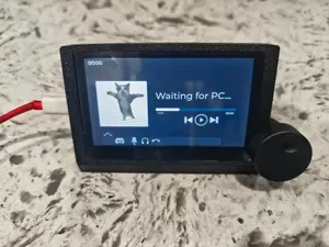 CrowPanel ESP32 Media Player Enclosure & Stand