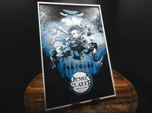 Demon Slayer (Series Poster - HueForge)