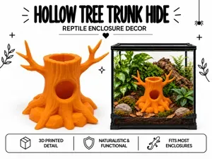 Hollow Tree Trunk Hide