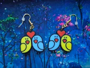 Lovebirds Earrings