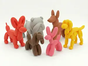 Balloon Dog Breeds Sculpture Set for Dog Lovers