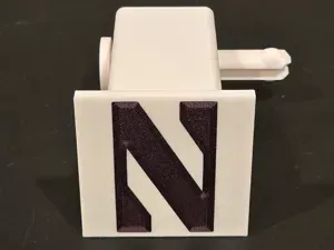 Northwestern University 2" Hitch Cover
