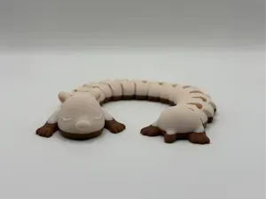 Flexi Capybara – Cute Articulated Print-in-Place