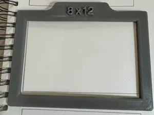 8 × 12 cm Thumbnail Sketch Template