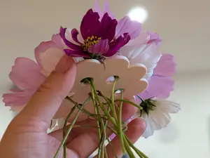 Scalloped flower arranger / flower frog