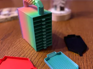 Diamond painting organizer