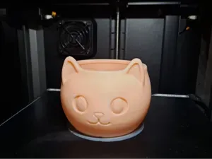 cat planter | cute kawaii cat figurine