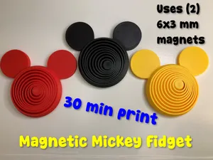 Magnetic Mickey Hexagon Fidget - Disney Pixie Dust