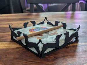 dachshund napkin holder (Serviettenhalter)
