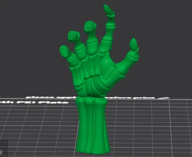 Skeletal Hand Prop | Creepy 3D Printable halloween — Фото 2 из 2