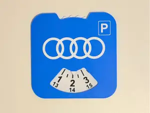 Audi Parking disc/clock
