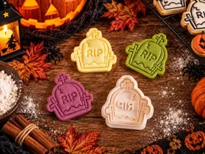 Halloween Tombstone Cookie Cutter & Embosser