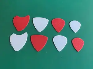 Guitar Picks - 4 sizes - Smooth - V1
