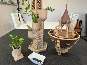 Sheikah Tower Planter from BotW