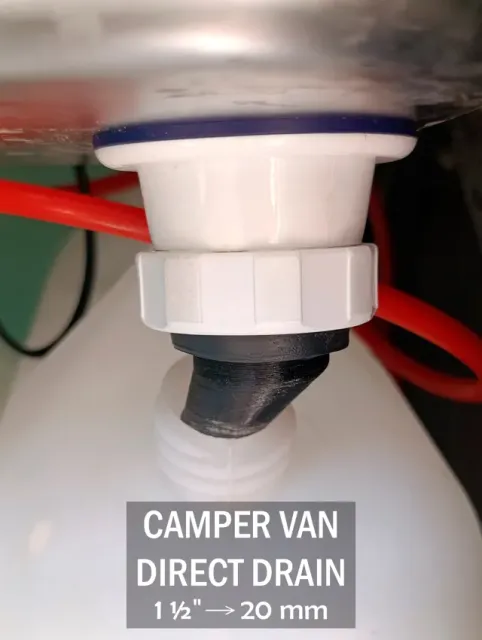 Direct Drain for Camper Van | 1½" Sink to 20mm — Фото 2 из 9