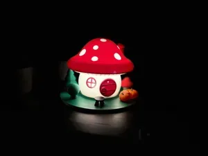 Pumpkin for Mushroom House Lamp