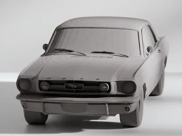 1965 Ford Mustang Classic Car Model — Фото 6 из 6