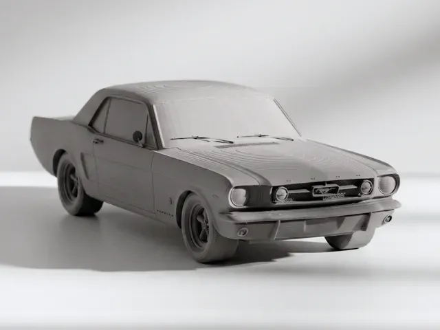 1965 Ford Mustang Classic Car Model — Фото 2 из 6