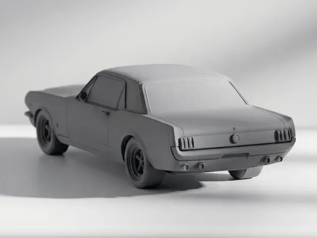 1965 Ford Mustang Classic Car Model — Фото 4 из 6
