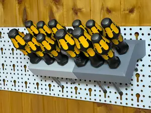 Schraubendreher Halter Element System Lochwand
