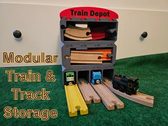 Modular Train & Track Storage (Brio Compatible)