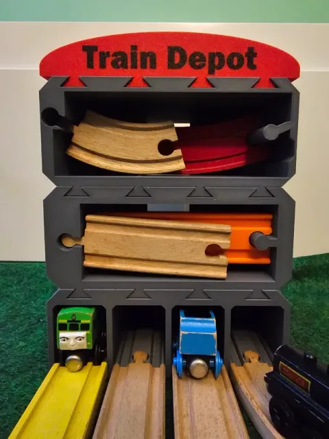 Modular Train & Track Storage (Brio Compatible) — Фото 5 из 17